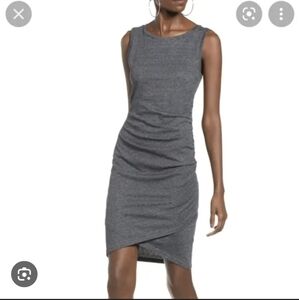 NWOT Leith Ruched Bodycon Dress Medium